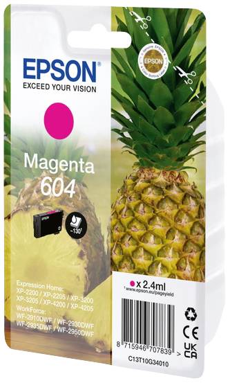 Epson Tinta T10G3, 604 Eredeti Bíbor C13T10G34010 2. kép