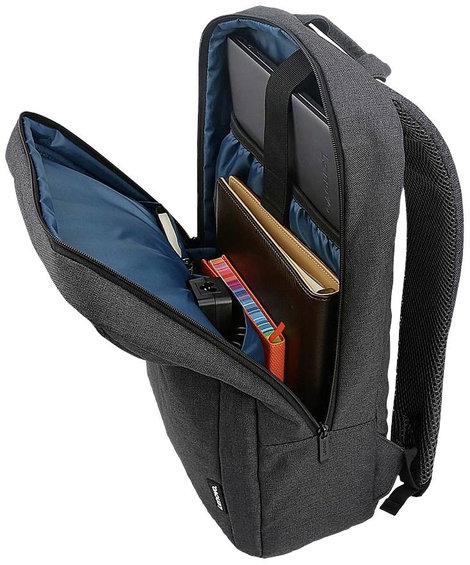 Notebook hátizsák max.: 39,6 cm (15,6) fekete, Lenovo B210 GX40Q17225 3. kép