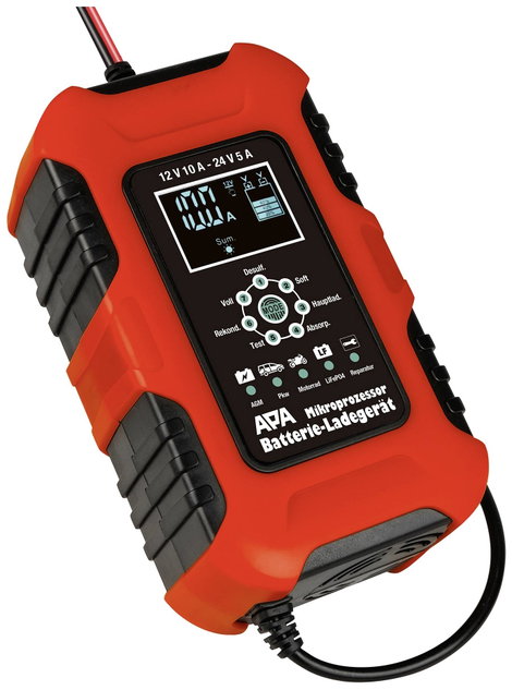 APA Batterieladegerät 12/24V 10A 16649 Autós töltőkészülék 12 V, 24 V 10 A 5 A 3. kép