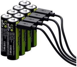 USB-C lítiumion ceruzaakku 1700 mAh 1.5 V 8 db, Verico LoopEnergy 1BTOV-A1WECD-NN