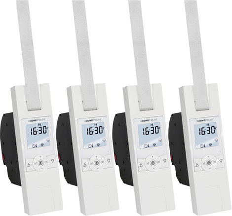 HOMEPILOT 10182345 Elektromos hevedertekercselő készlet 23 mm Húzóerő (max.) 45 kg Süllyeszett