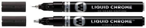 MOLOTOW LIQUID CHROME MO703115 Lakk jelölő Króm 1 mm, 3 mm