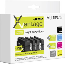 Xvantage Tinta helyettesíti HP 953XL, L0S70AE, F6U16AE, F6U17AE, F6U18AE Kompatibilis Kombinált csom