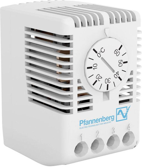 Pfannenberg Kapcsolószekrény termosztát FLZ 510 THERM. 3K 0°..+60°C 250 V/AC 1 váltó (H x Sz x Ma) 4