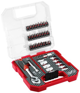 Einhell Dugókulcs bit betét készlet 1/4 37 részes 109022