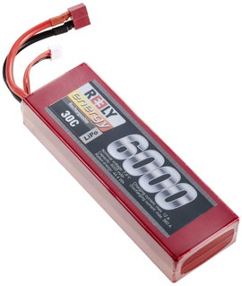 Reely Akkucsomag, LiPo 7.4 V 6000 mAh Cellaszám: 2 30 C Keménydoboz T-dugaszoló rendszer