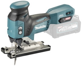 Makita Akkus asztali fűrész JV001GZ kefe nélkül, akku nélkül, töltő nélkül 700 W 40 V