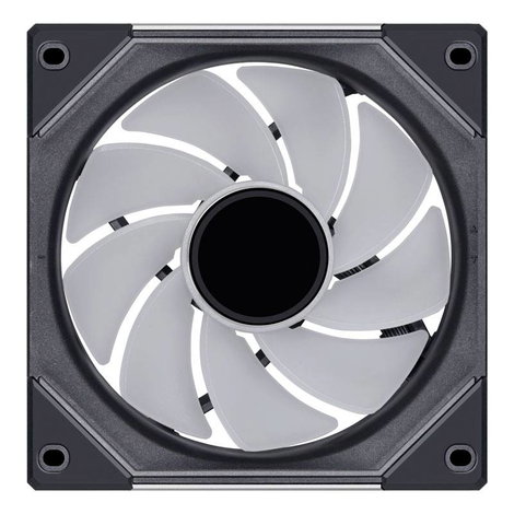 Lian Li Lian Li UNI FAN SL-INF 120 ARGB Reverse Blade PWM Lüfter - 120mm, schwarz Számítógépház vent 4. kép