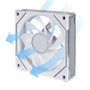 Lian Li Lian Li UNI FAN SL-INF 120 ARGB Reverse Blade PWM Lüfter - 120mm, weiß Számítógépház ventilá 6. bélyegkép