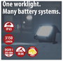 Brennenstuhl Multi Battery 3000 MA Akkus építkezési fényszóró 27 W 3150 lm 1173700007 2. bélyegkép