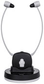 Silva Schneider DH 9600 HiFi In Ear fejhallgató Rádiójel vezérlésű Stereo Fekete/szürke Hangerő szab bélyegkép