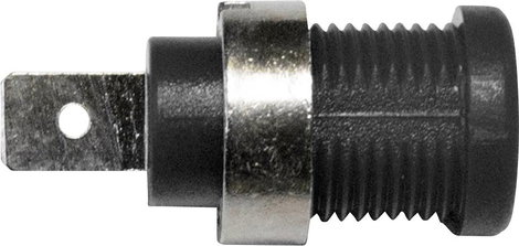 Mueller Electric BU-P72913-0 Banánhüvely Fekete 10 db