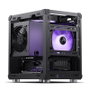 Jonsbo C6 Black Mikro torony Számítógép ház, Gaming doboz Fekete 7. bélyegkép