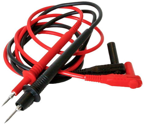 Mueller Electric 110009 Tesztdugó adapterkészlet CAT II 1000 V Piros, Fekete 1 készlet