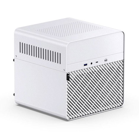 Jonsbo N2 Mini-ITX Mini torony Számítógép ház, Gaming doboz Fehér