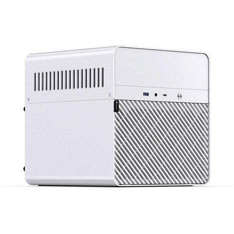 Jonsbo N2 Mini-ITX Mini torony Számítógép ház, Gaming doboz Fehér 2. kép