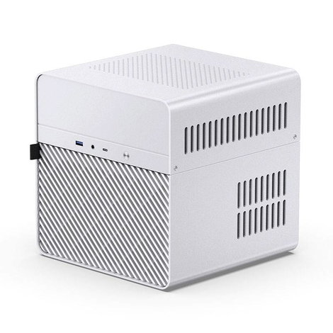 Jonsbo N2 Mini-ITX Mini torony Számítógép ház, Gaming doboz Fehér 3. kép