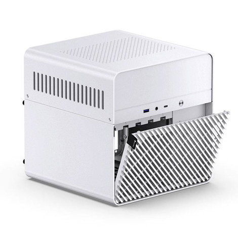 Jonsbo N2 Mini-ITX Mini torony Számítógép ház, Gaming doboz Fehér 5. kép