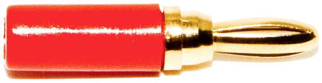 Mueller Electric BU-P3690-2 Miniatűr banándugó Piros 10 db