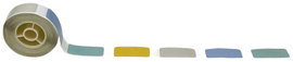 NIIMBOT Etikettek (tekercs) 14 x 30 mm Sárga 210 db A2A28978201 Univerzális etikett