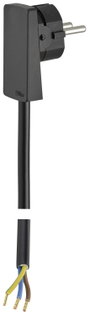 EVOline 1512 0015 1100 Csatlakozókábel Áram Fekete 1.5 m bélyegkép