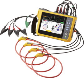 Fluke 1777, Power Quality Analyzer hálózat analizáló készülék adatgyűjtő funkcióval, lakatfogóval