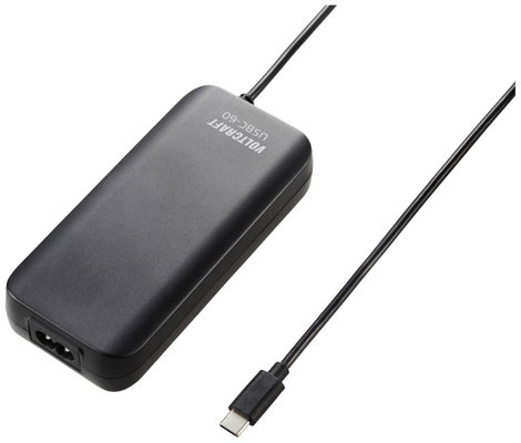 VOLTCRAFT USBC-60 USB-s töltőkészülék 60 W 5 V, 9 V, 12 V, 15 V, 20 V 3 A USB Power Delivery (USB-PD