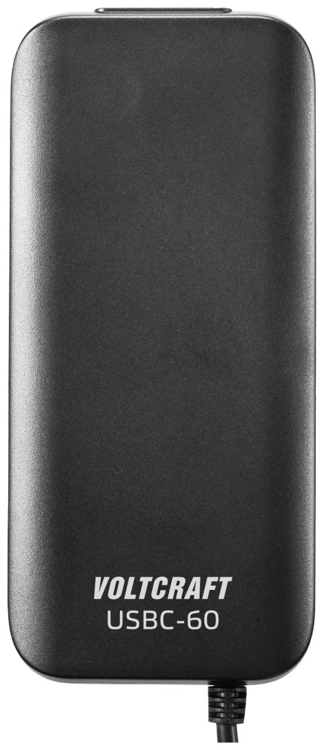 VOLTCRAFT USBC-60 USB-s töltőkészülék 60 W 5 V, 9 V, 12 V, 15 V, 20 V 3 A USB Power Delivery (USB-PD 2. kép