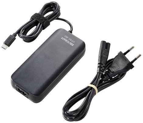 VOLTCRAFT USBC-60 USB-s töltőkészülék 60 W 5 V, 9 V, 12 V, 15 V, 20 V 3 A USB Power Delivery (USB-PD 5. kép