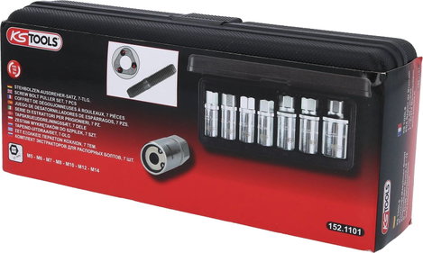 KS Tools 152.1101 Csapkihúzó készlet, 7 db 5. kép
