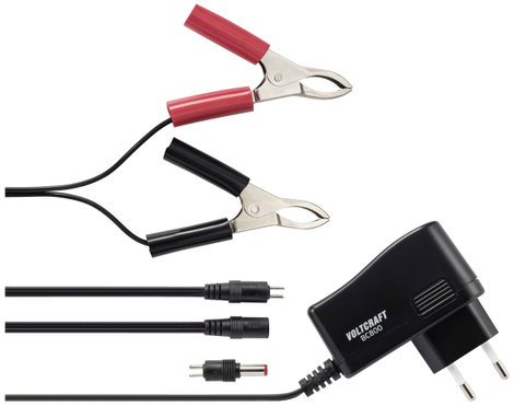 VOLTCRAFT Ólomakku töltő BC800 6 V, 12 V Töltőáram (max.) 0.8 A 3. kép
