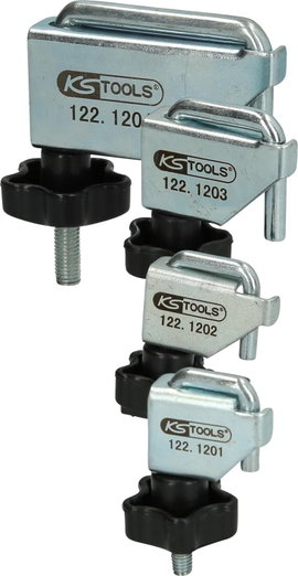 KS Tools 122.1200 Tömlőbilincs készlet, 4 db