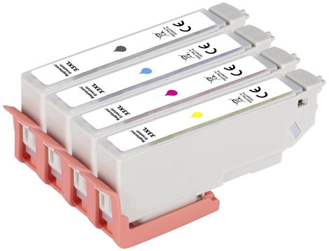 Renkforce Tinta helyettesíti Epson 33XL, T3351, T3361, T3362, T3363, T3364 Kompatibilis Kombinált cs 2. kép