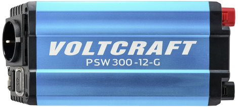 VOLTCRAFT Inverter PSW 300-12-G 300 W 12 V/DC - 230 V/AC 4. kép