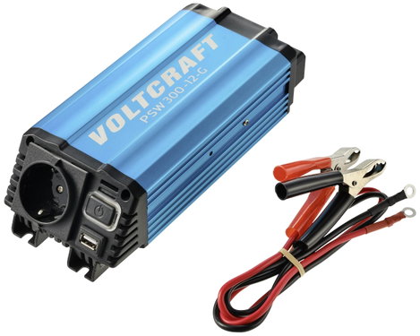 VOLTCRAFT Inverter PSW 300-12-G 300 W 12 V/DC - 230 V/AC 6. kép