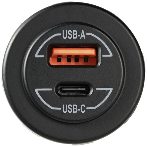 VOLTCRAFT Power Delivery USB beépített autós aljzat 60W 12/24 V 3. kép