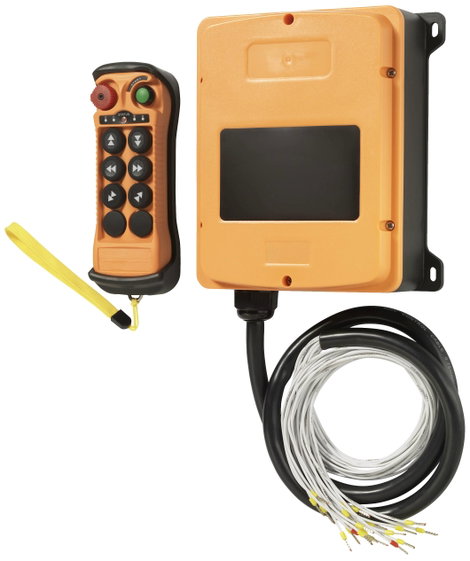 TRU COMPONENTS Ipari vezeték nélküli vezérlő, 6 x 2 csatornás, 12 - 24 V 1 db 2. kép