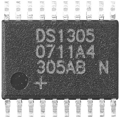 Maxim Integrated DS1305E+ Óra-/időfelvevő IC-k - valósidejű órák tubus
