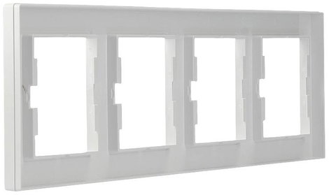 Schneider Electric Keret Asfora Fehér (RAL 9003) EPH5800421D 11. kép
