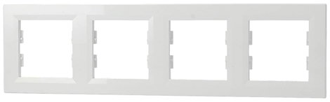 Schneider Electric Keret Asfora Fehér (RAL 9003) EPH5800421D 2. kép