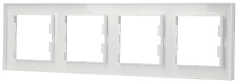 Schneider Electric Keret Asfora Fehér (RAL 9003) EPH5800421D 6. kép