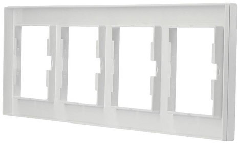 Schneider Electric Keret Asfora Fehér (RAL 9003) EPH5800421D 7. kép