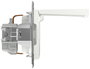 Schneider Electric Csatlakozó aljzat csapófedéllel Asfora Fehér (RAL 9003) EPH3170121D 6. bélyegkép