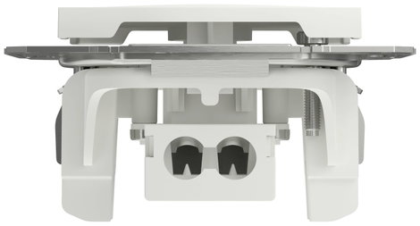 Schneider Electric TV átmenő csatlakozó Asfora Fehér (RAL 9003) EPH3270321D 4. kép