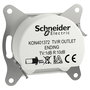 Schneider Electric TV-, rádió végcsatlakozó Asfora Fehér (RAL 9003) EPH3300721D 5. bélyegkép