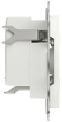 Schneider Electric TV-, rádió végcsatlakozó Asfora Fehér (RAL 9003) EPH3300721D 6. bélyegkép
