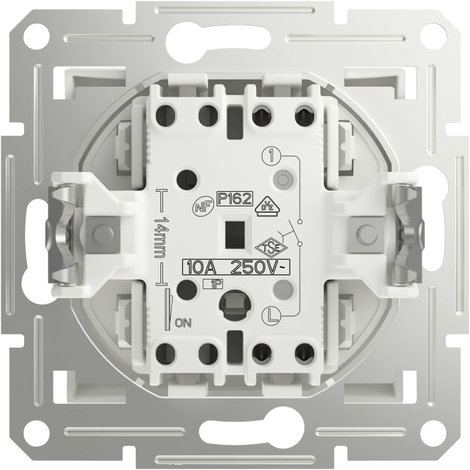 Schneider Electric Nyomógomb csengő szimbólum Asfora Fehér (RAL 9003) EPH0870121D 3. kép