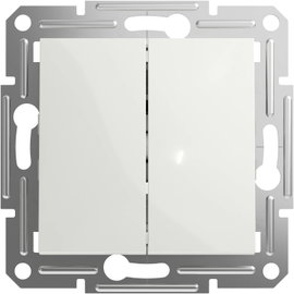 Schneider Electric Kettős nyomógomb Asfora Fehér (RAL 9003) EPH1170121D