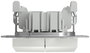 Schneider Electric Kettős nyomógomb Asfora Fehér (RAL 9003) EPH1170121D 8. bélyegkép