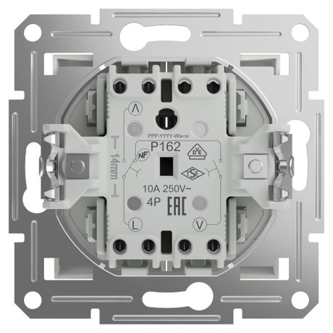 Schneider Electric Redőny gomb Asfora Fehér (RAL 9003) EPH1370121D 4. kép